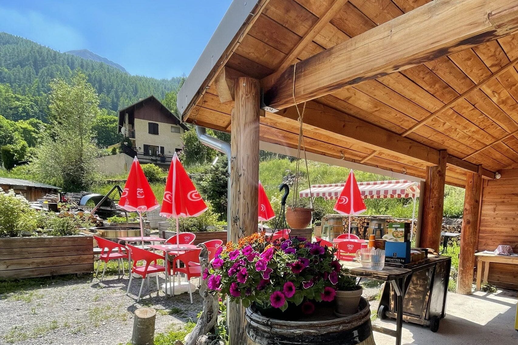 Gite les 3 Cols Réallon en été Montagne Serre Ponçon